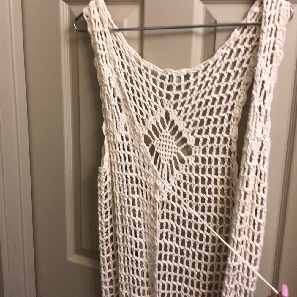 LONG CROCHET COVER UP
